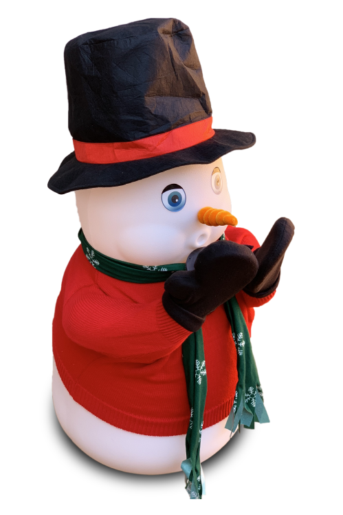 The Amazing Snowman Evaporative Snow® Machine