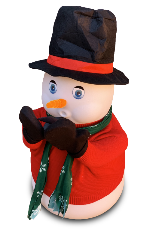 The Amazing Snowman Evaporative Snow® Machine